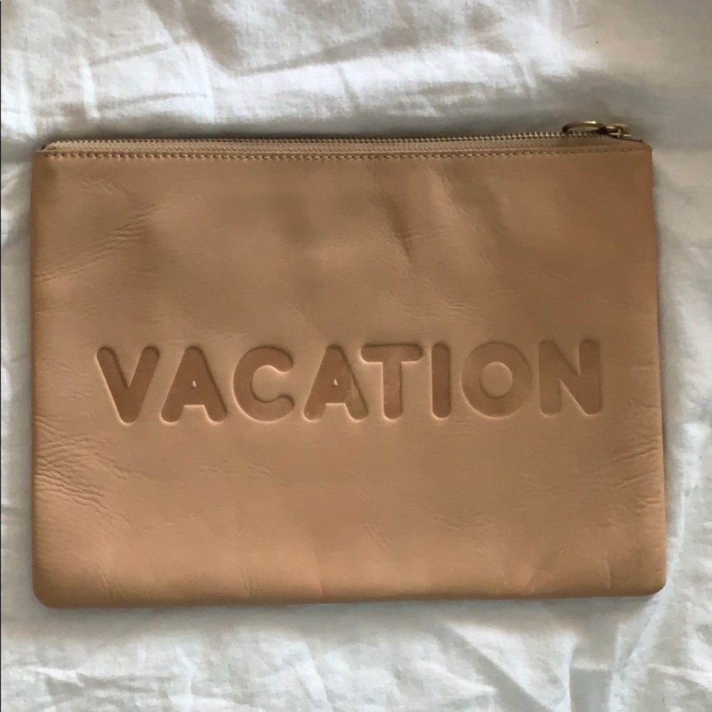 Madewell Zip clutch bag